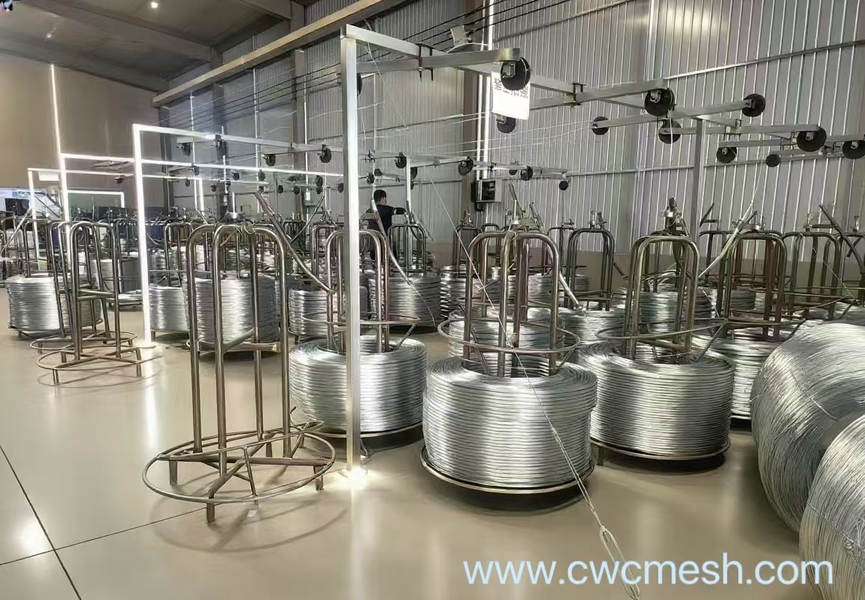 HeBei Reinforce Pipeline Mesh Co., Ltd manufacturer production line