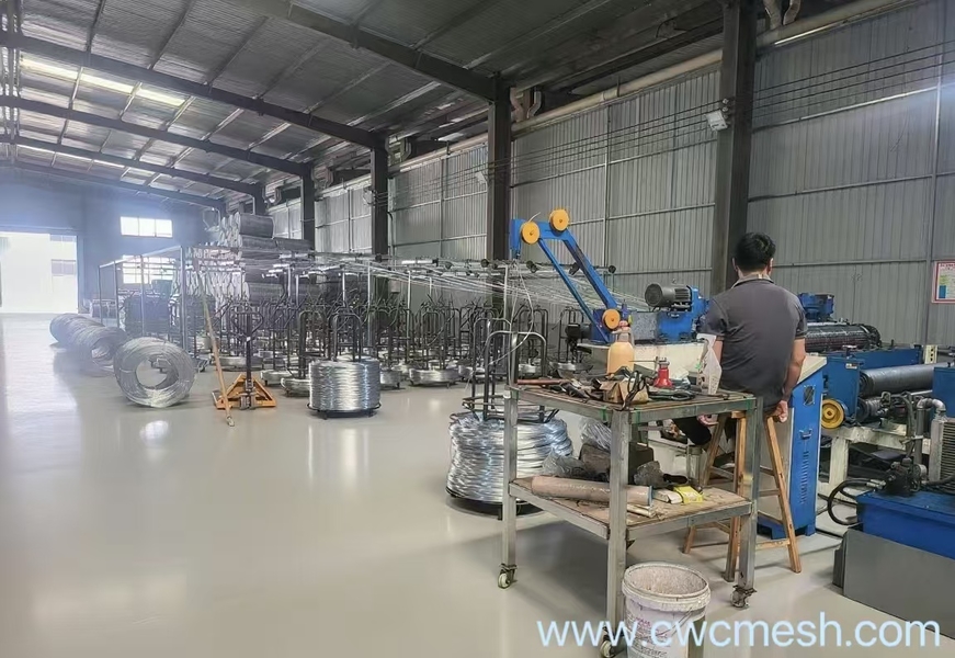 HeBei Reinforce Pipeline Mesh Co., Ltd manufacturer production line
