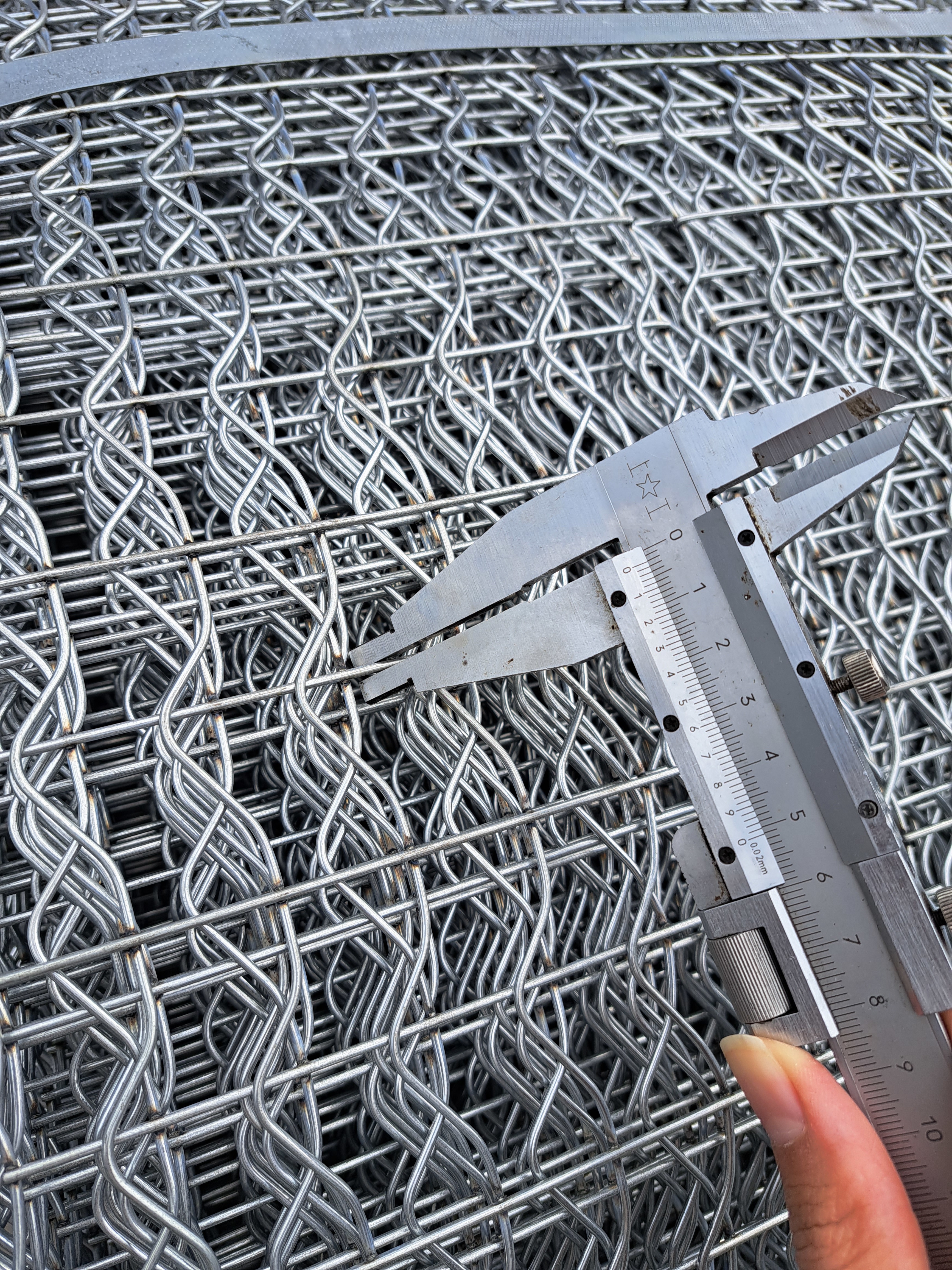 Cwc Welded Wire Mesh Anti Corrosion CWC Concrete Reo Mesh 2.2 MM Pipeline Reinforced Mesh