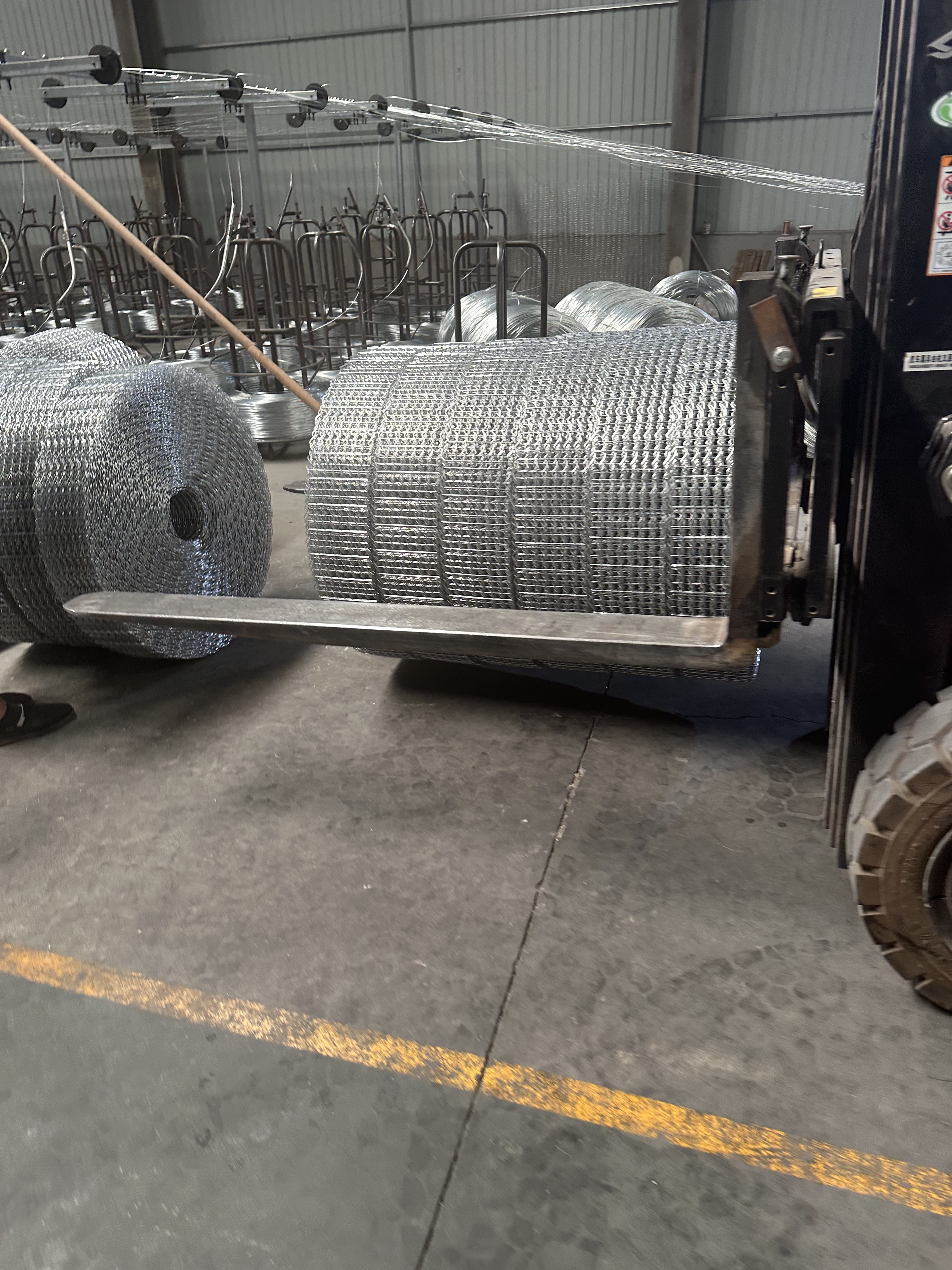 140M Oil Pipeline Reinforced Welded Wire Mesh / Concrete Counterweight Mesh