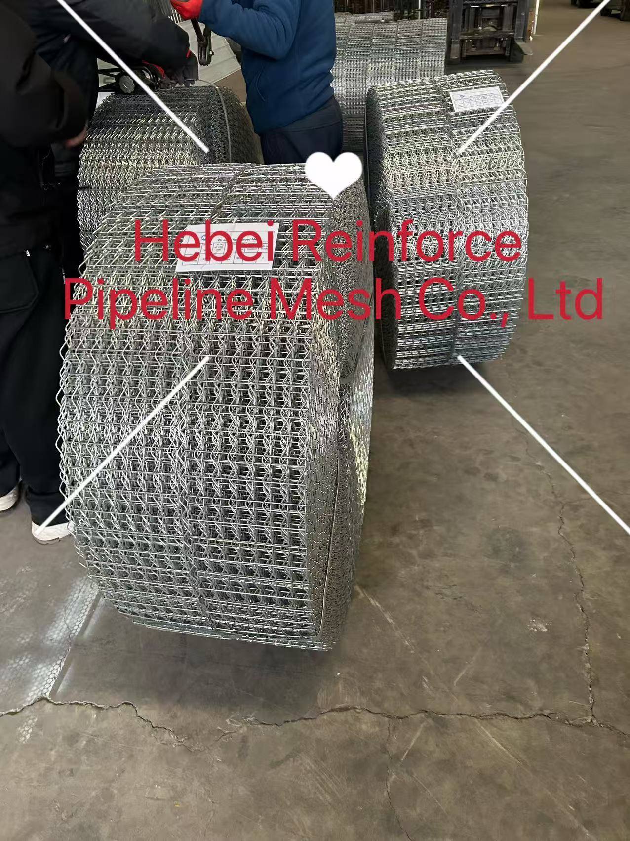Cwc Welded Wire Mesh Anti Corrosion CWC Concrete Reo Mesh 2.2 MM Pipeline Reinforced Mesh