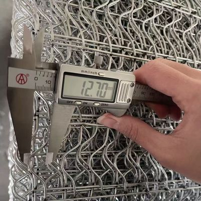 8 Lines Welded Galvanized Wire Pipeline Reinforced Mesh For Subsea Gas And Oil Pipeline