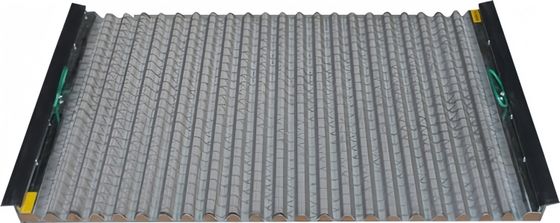 3D Wave Shale Shaker Screen Carbon Steel Frame Corrosion Resistant