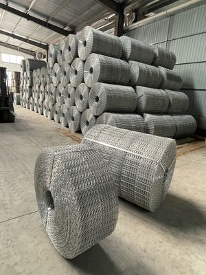 Everglades Gas Pipeline Reinforced Galvanized Steel Mesh Length 140M Welded Mesh