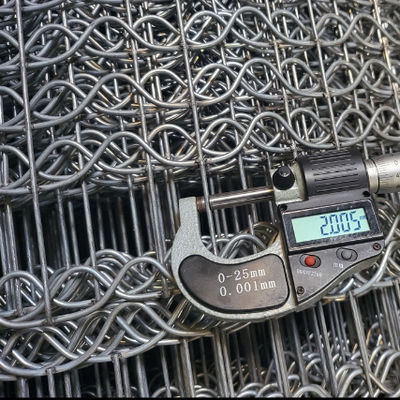 2.0 MM Galvanized Offshore Pipeline Reinforcement Mesh ISO 9001 Easy To Install