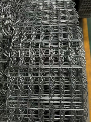 Ten Lines Galvanized Wire CWC Pipeline Reinforced Mesh Point Welded