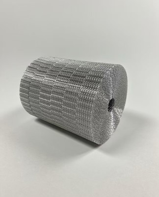 6 Rolls Galvanized Pipeline Mesh 25.4mm x 67mm Aperture for Offshore Oil