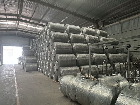 Everglades Gas Pipeline Reinforced Galvanized Steel Mesh Width 190.5mm Welded Mesh							