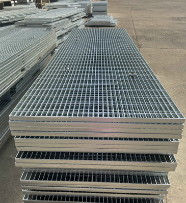 Serrated Swage Locked Metal Grating 1.2M Width For Walkway Floor