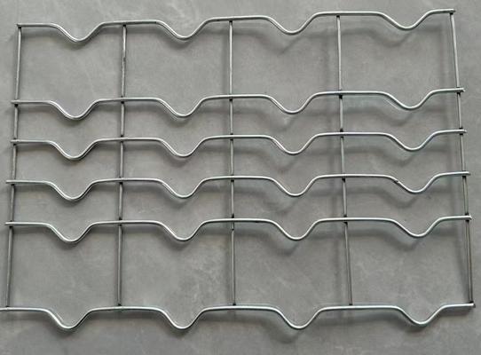 Six Lines Pipeline Reinforced Welded Wire Mesh Anti Rust For Everglades Gas Pipeline							