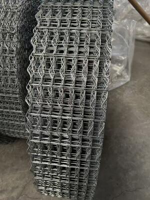 Offshore Pipeline Counterweight Welded Wire Mesh Hole Size 25.4mmx67mm Spot Welded Pipeline Steel Mesh
