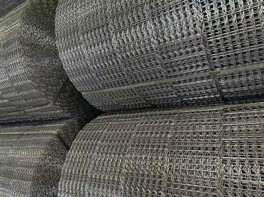 Concrete Weight Coating Mesh Hole Size 25.4mmx92.4mm Spot Welded Pipeline Steel Mesh