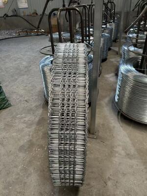 CWC Pipeline Reinforced Mesh Hole Size 25.4mmx67mm Spot Welded Pipeline Steel Mesh
