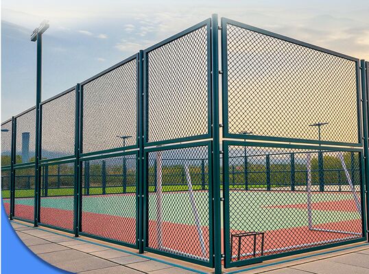 Chain Link Safety Netting with Low Carbon Steel Wire Used for Perimeter Safety Netting