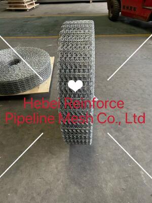 Corrugated Welded Mesh Roll For Oil & Gas Pipeline