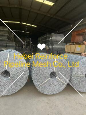 7.5 Inch Concrete Weight Coating Reinforced Mesh