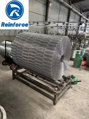 Custom Bending Grid Wave Type Pipeline Reinforcement Mesh Close 