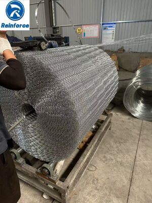 Welded Low Carbon Steel Wire Pipeline Reinforcement Mesh Roll Underground Gas Pipeline Protection Wrap