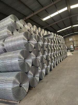 Cwc Welded Wire Mesh CWC Pipeline Reinforced Mesh Hole Size 25.4mmx92.4mm Spot Welded ...