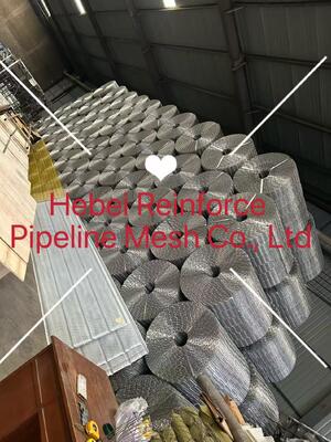Cwc Welded Wire Mesh Ten Lines Galvanized Wire CWC Pipeline Reinforced Mesh Point Welded