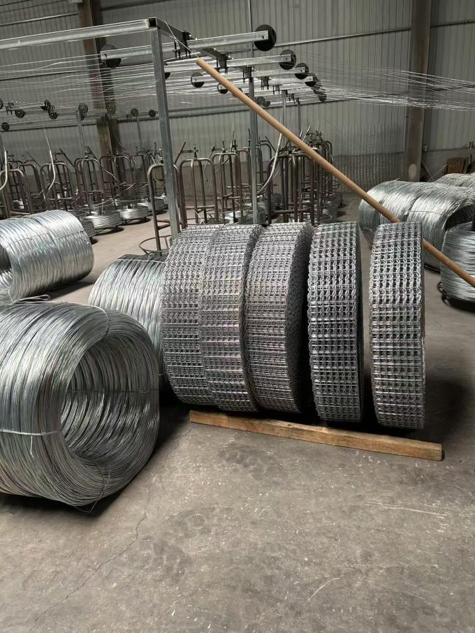 Cwc Wire Zinc Coating CWC Reinforced Mesh 2.2 MM Pipeline Wire Mesh 6 8 10 Lines
