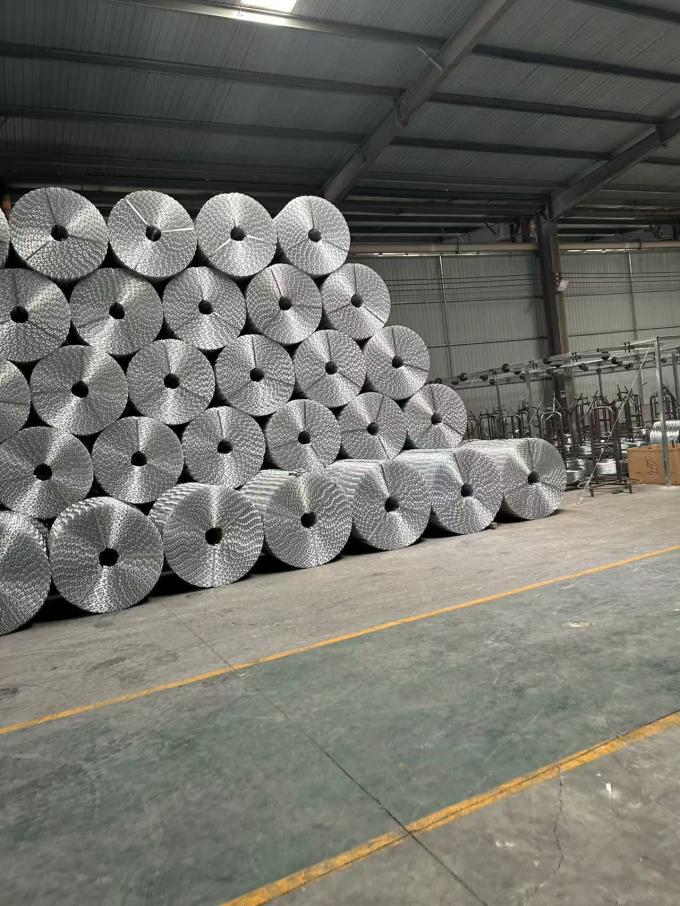 Cwc Welded Wire Mesh 10 Lines Welded Galvanized CWC Wire Mesh Pipeline Reinforced Mesh For ...