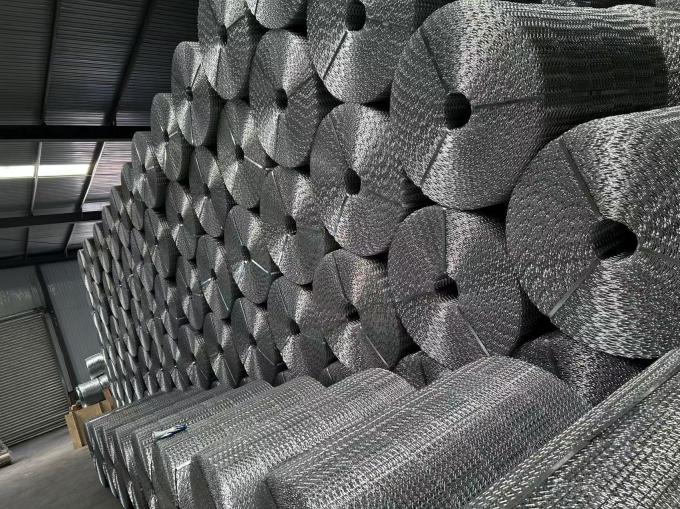Cwc Wire Ten Lines Galvanized Wire CWC Pipeline Reinforced Mesh Point Welded