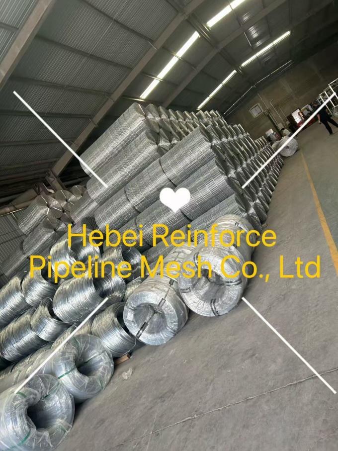 8 Lines CWC Pipeline Reinforced Mesh For Subsea Gas